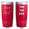 Dinosaurs Red Polar Camel Tumbler - 20oz - Double Sided - Approval