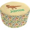 Dinosaurs Round Pouf Ottoman (Bottom)