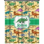 Dinosaurs Extra Long Shower Curtain - 70"x84" (Personalized)