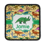 Dinosaurs Iron On Square Patch w/ Name or Text