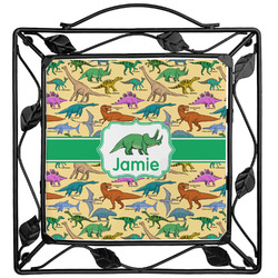 Dinosaurs Square Trivet (Personalized)