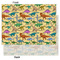 Dinosaurs Tissue Paper - Heavyweight - Large - Front & Back