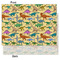 Dinosaurs Tissue Paper - Heavyweight - Medium - Front & Back