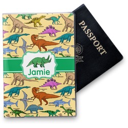 Dinosaurs Vinyl Passport Holder (Personalized)