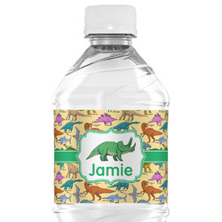 Dinosaurs Water Bottle Labels - Custom Sized (Personalized)