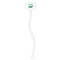 Dinosaurs White Plastic 7" Stir Stick - Oval - Single Stick