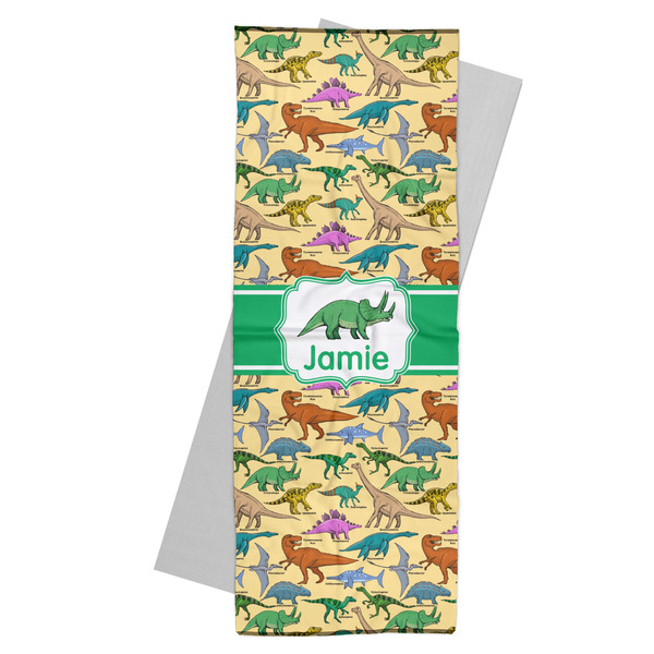 Custom Dinosaurs Yoga Mat Towel (Personalized)