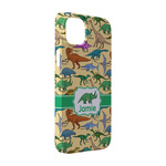 Dinosaurs iPhone Case - Plastic - iPhone 14 Pro (Personalized)