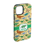 Dinosaurs iPhone Case - Rubber Lined - iPhone 15 Pro (Personalized)