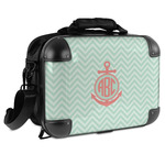 Chevron & Anchor Hard Shell Briefcase - 15" (Personalized)