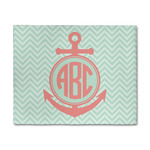 Chevron & Anchor 8' x 10' Patio Rug (Personalized)