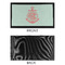 Chevron & Anchor Bar Mat - Small - APPROVAL