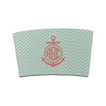 Chevron & Anchor Coffee Cup Sleeve (Personalized)