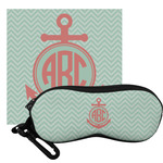 Chevron & Anchor Eyeglass Case & Cloth (Personalized)