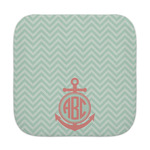 Chevron & Anchor Face Towel (Personalized)