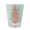 Chevron & Anchor Glass Shot Glass - Standard - FRONT