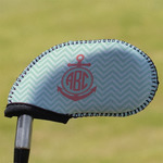 Chevron & Anchor Golf Club Iron Cover - Single (Personalized)