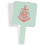 Chevron & Anchor Hand Mirror (Personalized)