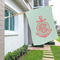 Chevron & Anchor House Flags - Double Sided - LIFESTYLE