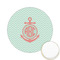 Chevron & Anchor Icing Circle - Small - Front