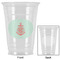 Chevron & Anchor Party Cups - 16oz - Approval