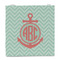 Chevron & Anchor Party Favor Gift Bag - Gloss - Front