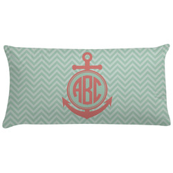 Chevron & Anchor Pillow Case (Personalized)