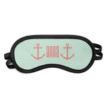 Chevron & Anchor Sleeping Eye Mask - Small (Personalized)