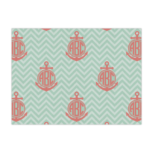 Custom Chevron & Anchor Large Tissue Papers Sheets - Heavyweight (Personalized)