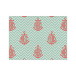 Chevron & Anchor Medium Tissue Papers Sheets - Heavyweight (Personalized)