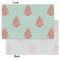 Chevron & Anchor Tissue Paper - Heavyweight - Small - Front & Back