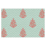 Chevron & Anchor X-Large Tissue Papers Sheets - Heavyweight (Personalized)