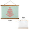 Chevron & Anchor Wall Hanging Tapestry - Landscape - APPROVAL