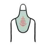 Chevron & Anchor Bottle Apron (Personalized)