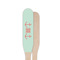 Chevron & Anchor Wooden Food Pick - Paddle - Single Sided - Front & Back