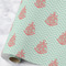 Chevron & Anchor Wrapping Paper Roll - Matte - Large - Main