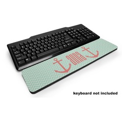 Chevron & Anchor Keyboard Wrist Rest (Personalized)