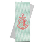 Chevron & Anchor Yoga Mat Towel (Personalized)