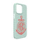 Chevron & Anchor iPhone 13 Pro Case - Angle