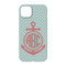 Chevron & Anchor iPhone 14 Case - Back