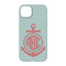 Chevron & Anchor iPhone 14 Pro Case - Back