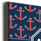 Anchors & Argyle 12x12 Wood Print - Closeup