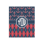 Anchors & Argyle Poster - Matte - 20x24 (Personalized)