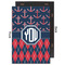 Anchors & Argyle 20x30 Wood Print - Front & Back View