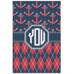 Anchors & Argyle Poster - Matte - 24x36 (Personalized)