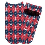 Anchors & Argyle Adult Ankle Socks