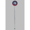 Anchors & Argyle Clear Plastic 7" Stir Stick - Round - Single Stick