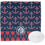 Anchors & Argyle Washcloth (Personalized)