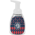 Anchors & Argyle Foam Soap Bottle (Personalized)