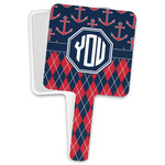 Anchors & Argyle Hand Mirror (Personalized)